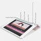 Силиконовый чехол обложка Transparent + Pencil Holder BBM1 для iPad Pro 11’’ 2018/2020/2021/2022 Розовый - изображение 3