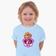 Детская футболка Щенячий патруль (PAW Patrol) (25186-1609) 104-110 см Хлопок Голубой - изображение 4