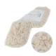 Моп из хлопка для сухой уборки разрезной моп для швабры карманы моп 40см White Sail Сменные тряпки для швабры - изображение 1