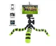 Гнучкий штатив Тripod H19 см для смартфона, GoPro, камери Alitek Flexible Black / Green - зображення 3