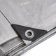 Тент садовый Tarpaulin 5х8 м 120 г/м² серебристый (T-120-5/8) - изображение 4