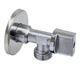Кран для пральної машини SANLUX 1/2"-3/4" кутовий (ST-80-2) - зображення 2