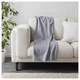 Плед IKEA VITMOSSA 120x160 см серый 903.048.89 - зображення 3