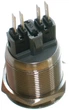 Кнопка антивандальная VJ Parts d25mm резьба 22mm h35mm 4 контакта, арт.кн566 - изображение 2