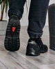 Мужские демисезонные кроссовки Kindzer 44р 29 см черные на протекторной подошве KZ-15 - изображение 3