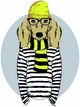 Набор для творчества Rosa Start Живопись по номерам Stylish Dog 35 х 45 см (N00013265) (4823098514244) - изображение 2