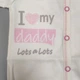 Боди для малышей Veres 102.81-6.62 I love my daddy 62см Молочный с розовым - изображение 2