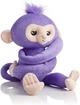 Интерактивная игрушка WowWee Fingerlings Обезьянка-обнимашка Кики Фиолетовая Kiki Monkey Pet (5357) - изображение 2