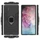 Чехол с подставкой Deexe Hybrid Case для Samsung Galaxy Note 10+ (N975) - Black - изображение 7