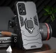Защитный бампер IronMan для Samsung A33 с кольцом-держателем Чёрный - изображение 3