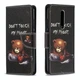 Чохол-книжка Deexe Color Wallet для Xiaomi Mi 9T / Redmi K20 / Redmi K20 Pro - Brown Bear and Warning Words - зображення 4