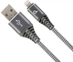 Cablexpert USB - Apple Lightning 2m Szary (CC-USB2B-AMLM-2M-WB2) - obraz 1