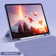 Силиконовый чехол обложка + Pencil Holder BBM1 для iPad Pro 11’’ 2021/2022 Серо-фиолетовый - изображение 8