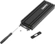 Внешний карман Maiwo для M.2 SSD NVMe (PCIe) - USB 3.1 Type-C (K1686P) - изображение 6