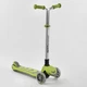 Самокат трехколесный (Y-00436) Best Scooter, складной алюминиевый руль, колеса PU со светом - изображение 1