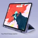 Силіконовий чохол обкладинка + Pencil Holder BBM1 для iPad Pro 11" 2018 Фіолетовий - зображення 2