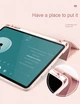 Силіконовий чохол обкладинка + Pencil Holder BBM1 для iPad Pro 11" 2018 Рожевий - зображення 3