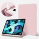 Силиконовый чехол обложка + Pencil Holder BBM1 для iPad Air 4 2020/Air 5 2022 10,9"/Air 11" 2024(M2)/2025(M3)/2026(M4) Розовый - изображение 5