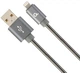 Kabel Cablexpert Premium USB - Apple Lightning 2 m Grey (8716309107969) - obraz 1