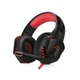 Наушники гарнитура REAL-EL GDX-8000 Black/Red черный/красный (447679) - изображение 1