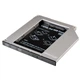 Адаптер Grand-X для підключення HDD 2.5" у відсік приводу ноутбука SATA/SATA3 Slim 9.5мм (HDC-24N) - зображення 1