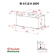 Вытяжка Perfelli BI 6512 A 1000 BL LED - изображение 5