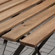 Садовий стіл IKEA (ІКЕА) Tarno складаний чорний/світло-коричневий 700.954.29 - зображення 7