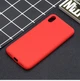 Чехол Soft Touch для Xiaomi Redmi 7A силикон бампер красный - изображение 1
