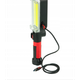 Фонарь аккумуляторный Worklight ZJ-8859 COB с магнитом и крючком для подвешивания Черный - изображение 2