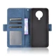 Чехол-книжка с кармашками Deexe Wallet Stand для Nokia G10 / G20 - Blue - изображение 7