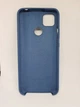 Силиконовый чехол Silicone Cover для Xiaomi Redmi 9С Синий - изображение 2