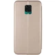 Чехол-книжка Epik Classy для Xiaomi Redmi Note 9s / Note 9 Pro / Note 9 Pro Max Кожаный Золотой - изображение 2