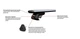 Крепления для авто с рейлингами Thule Evo Raised Rail 710400 - изображение 6