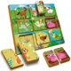 Игровой набор LISCIANI GIOCHI LUDATTICA деревянный DUO THE FARM 49943 - изображение 2
