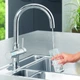Смеситель кухонный с подключением к фильтру GROHE Blue Bi-Flow 33251000 - изображение 3