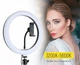Кільцева LED лампа з тримачем для смартфона UKC діаметр 30 см - зображення 1