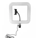 Квадратна LED лампа 28 см з тримачем для смартфона + штатив 210 см UKC D35 - зображення 4