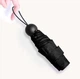 Карманный мини зонт в капсуле Umbrella черный - изображение 4