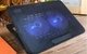 Подставка, столик для ноутбука с кулерами Notebook Cooling Partner N99 с подсветкой до 17 дюймов - изображение 1