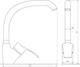 Смеситель для кухни Globus Lux QUEENSLAND GLQU-0203S-BIG ONIX - изображение 2