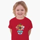 Дитяча футболка Щенячий патруль (PAW Patrol) (25186-1608) 134-140 см Бавовна Червоний - зображення 4