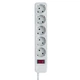 Сетевой фильтр LogicPower LP-X5 3 м 5 розеток Grey - изображение 5