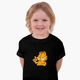 Детская футболка Гарфилд (Garfield) (25186-1945) 146-152 см Хлопок Черный - изображение 4