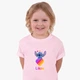Детская футболка Лайк Стич (Likee Stitch) (25186-1596) 146-152 см Хлопок Розовый - изображение 4