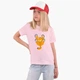 Детская футболка Гарфилд (Garfield) (25186-1944) 158-164 см Хлопок Розовый - изображение 2