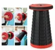 Складаний табурет пластиковий круглий Кемпінг Telescopic stool - изображение 2