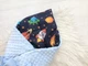 Демисезонный плед конверт на выписку Moon Time Космос 100*80см - изображение 2
