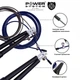 Скоростная скакалка (PS-4033) Power system 2,8 м 000156555 - изображение 7