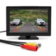 Автомобильный монитор (экран) UKC 043 TFT LCD 4,3" для двух камер, черный - изображение 1