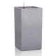 Умный горшок Lechuza Canto Stone High 40 квадратный 29л 40 x 76 см Серый камень - изображение 1